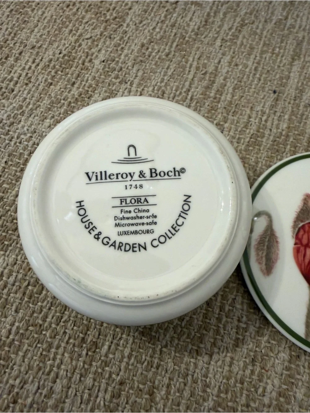 Villeroy & Boch Vintage Porcelain Trinket Box